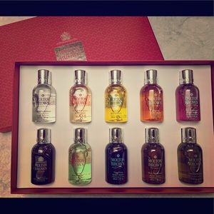 NEW MOLTON BROWN BODY WASH GIFT SET 10 x 1.7oz